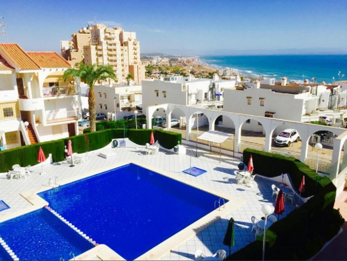 With Pool, Sea Views & Balcony Less Than 10min Walk To La Mata Beach!